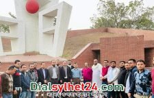 গণঅবস্থান কর্মসূচিস্থল পরিদর্শনে মহানগর বিএনপি নেতৃবৃন্দ