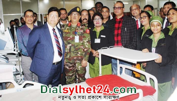 ওসমানী হাসপাতালে ‘হৃদয়ে বঙ্গবন্ধু’ কর্নার উদ্বোধন করলেন পররাষ্ট্রমন্ত্রী