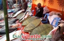 মৌলভীবাজারে চলছে ঐতিহ্যবাহী ‘মাছের মেলা’
