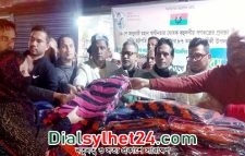 জিয়াউর রহমানের জন্মবার্ষিকী উপলক্ষে শীতবস্ত্র বিতরণ