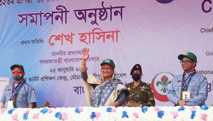 শিশুদের যোগ্য নাগরিক হিসেবে গড়ে তুলতে স্কাউট আন্দোলন জোরদার করুন : প্রধানমন্ত্রী
