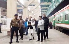 সিলেট রেলওয়ে স্টেশন পরিদর্শন করেন হবিগঞ্জ-১ আসনের সংসদ সদস্য   মিলাদ গাজী