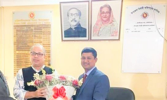 সদর উপজেলার নবাগত ইউএনও’র যোগদান