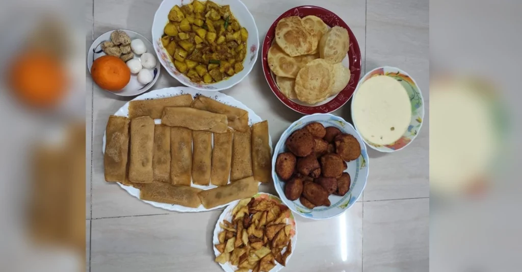 চলছে পৌষ সংক্রান্তির আনন্দ উৎসব