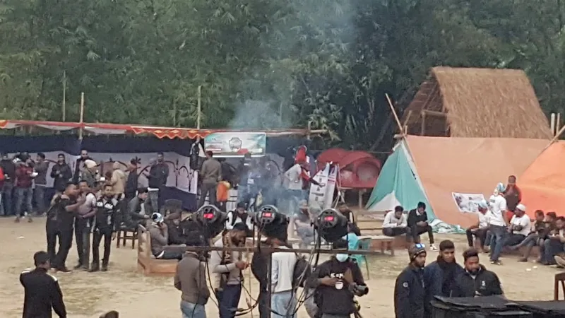 শ্রীমঙ্গলে শীত উপভোগ করতে বাইকার সম্মেলন