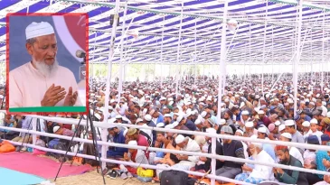 বিশেষ মোনাজাতের মধ্য দিয়ে শেষ হলো সাহেব কিবলা ফুলতলীর ঈসালে সাওয়াব