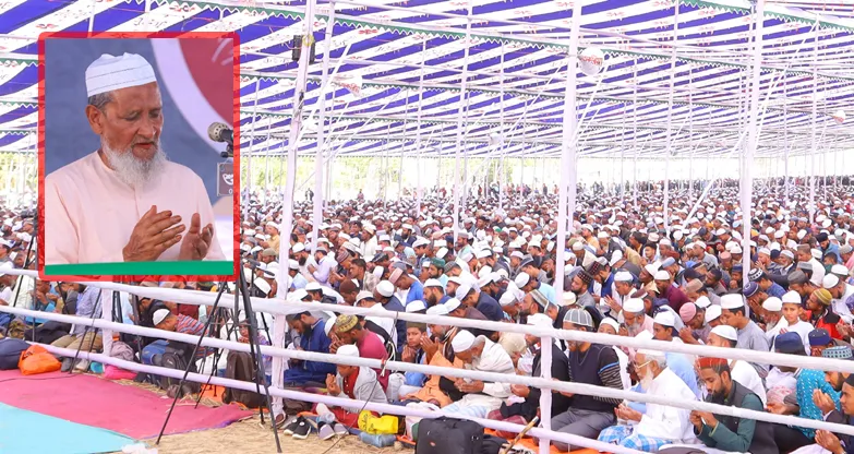 বিশেষ মোনাজাতের মধ্য দিয়ে শেষ হলো সাহেব কিবলা ফুলতলীর ঈসালে সাওয়াব