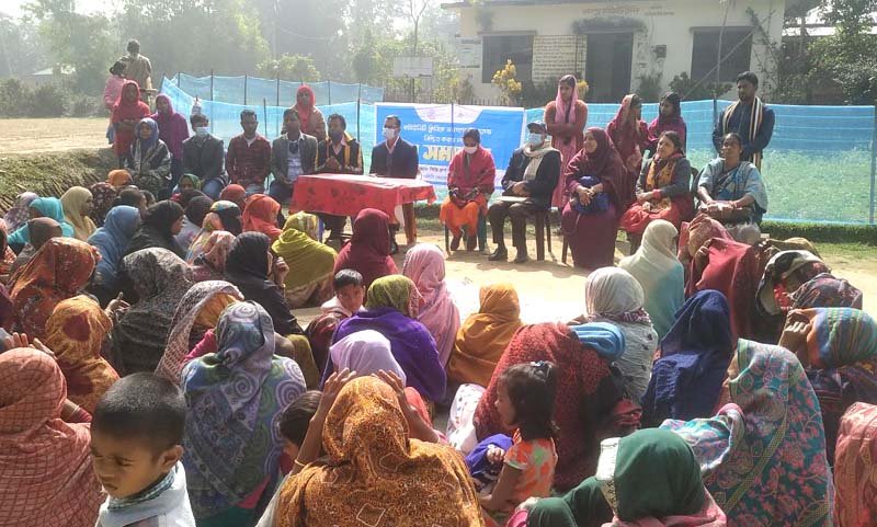 মৌলভীবাজারে কমিউনিটি ক্লিনিকে মা সমাবেশ