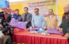 পিকেএসএফ এর অর্থায়নে মৌলভীবাজারে দরিদ্র পরিবারের মাঝে কম্বল বিতরণ