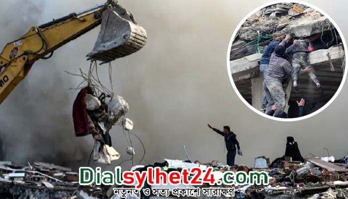 তুরস্ক ও সিরিয়ায় ভূমিকম্পে নিহতের সংখ্যা ৫ হাজার ছাড়িয়েছে