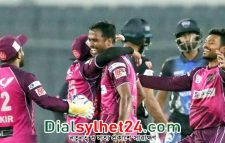 রুদ্ধশ্বাস জয়ে বিপিএল ফাইনালে মাশরাফির সিলেট