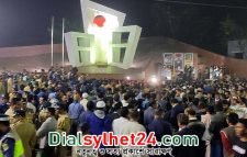 সিলেট কেন্দ্রীয় শহীদ মিনারে একুশের কর্মসূচি শুরু