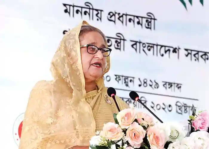 বাংলাদেশ বিদেশিদের উপর নির্ভর করে চলবে না: প্রধানমন্ত্রী