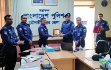 জেলার শ্রেষ্ঠ ওসি শ্রীমঙ্গল থানার জাহাঙ্গীর হোসেন সরদার