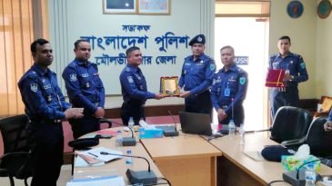 জেলার শ্রেষ্ঠ ওসি শ্রীমঙ্গল থানার জাহাঙ্গীর হোসেন সরদার