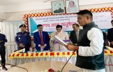 জুড়ীর ফুলতলা ইউপির চেয়ারম্যান ও সদস্যদের শপথ গ্রহণ