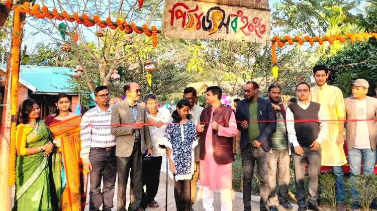 শ্রীমঙ্গলে উদ্বোধন করা হয়েছে তিন দিনব্যাপী পিঠা উৎসব