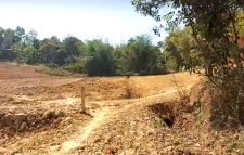 রাজনগরে উত্তরভাগ চা বাগান কর্তৃক শত বছরের কবরস্থানসহ পাশের সড়ক কেটে নেবার অভিযোগ