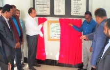  পৌর মিলনায়তন আধুনিকায়ন কাজের হলরুম শুভ উদ্বোধন