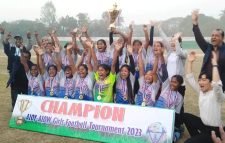 শ্রীমঙ্গলে কিশোরী ফুটবল টুর্নামেন্টের ফাইনাল খেলা অনুষ্ঠিত