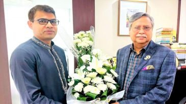 রাষ্ট্রপতির সাথে সৌজন্য সাক্ষাৎ অলিলা গ্রুপের ব্যবস্থাপনা পরিচালক মোঃ জিল্লুর রহমানে