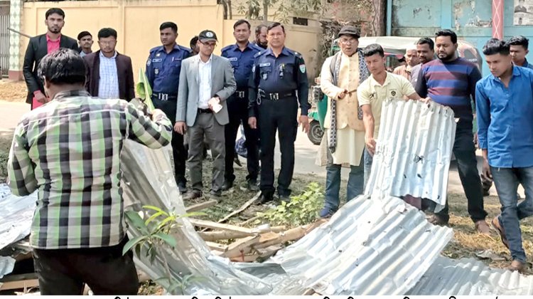 বড়লেখায় কোটি টাকার সরকারি জমি উদ্ধার