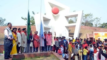 সুরমা খেলাঘর আসর সিলেটের উদ্যোগে বসন্ত উৎসব অনুষ্ঠিত