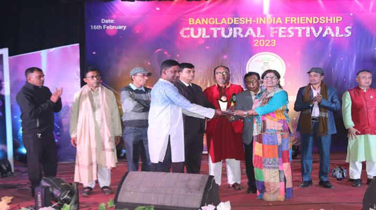 শ্রীমঙ্গলে অনুষ্ঠিত হয়ে গেল দুই বাংলার বাংলাদেশ-ভারত মৈত্রী সাংস্কৃতিক উৎসব