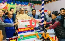 মৌলভীবাজার মেয়র উন্মুক্ত দ্বৈত ব্যাডমিন্টন টুর্ণামেন্ট ফাইনাল খেলা অনুষ্ঠিত