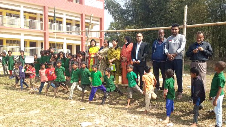 মাহমুদ আলী সরকারী প্রাথমিক বিদ্যালয়ের আন্তক্রীড়া প্রতিযোগীতার উদ্বোধন