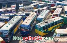 সিলেট-জকিগঞ্জ সড়কে অনির্দিষ্টকালের কর্মবিরতির ডাক