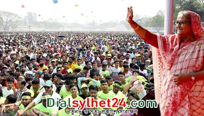 আওয়ামী লীগ ক্ষমতায় গেলেই উন্নয়ন হয়: প্রধানমন্ত্রী