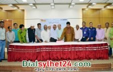 সিলেটে দৈনিক দেশ রূপান্তরের প্রতিষ্ঠাবার্ষিকী উদযাপন