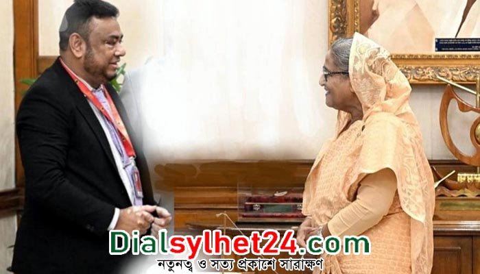 প্রধানমন্ত্রীর সঙ্গে গোলাপ মিয়ার সাক্ষাৎ