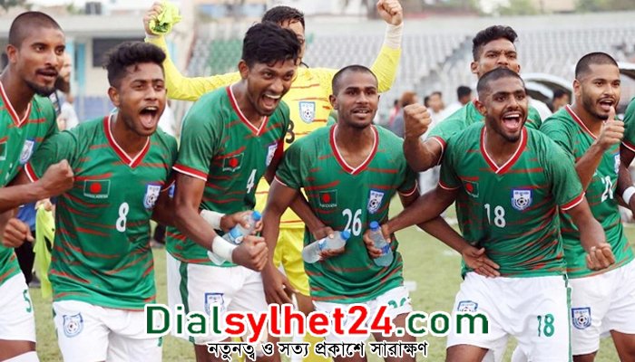 তারিক কাজীর প্রথম গোলে জয়ের হাসি বাংলাদেশের