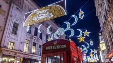 ইতিহাসে প্রথমবার বর্ণিল সাজে রমজানকে স্বাগত জানাচ্ছে লন্ডন