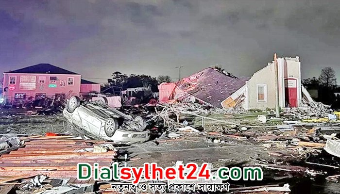 যুক্তরাষ্ট্রের মিসিসিপিতে টর্নেডোর ধ্বংসযজ্ঞে নিহত ২৩