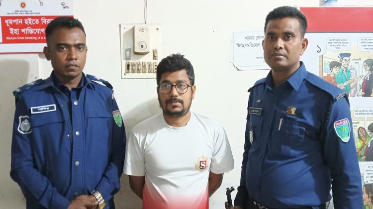 মৌলভীবাজার সদর মডেল অভিযানে ২জন পলাতক আসামী গ্রেফতার