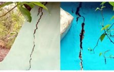 কমলগঞ্জে গ্যাস অনুসন্ধানে বিস্ফোরণ: দেয়ালে ফাঁটল জনমনে আতংঙ্ক