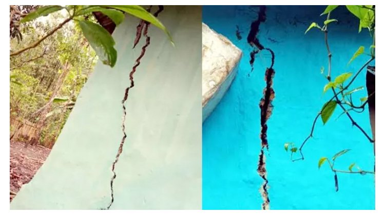 কমলগঞ্জে গ্যাস অনুসন্ধানে বিস্ফোরণ: দেয়ালে ফাঁটল জনমনে আতংঙ্ক