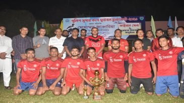 পুলিশ সুপার কাপ ফুটবল টুর্নামেন্টে পুলিশ লাইন্স একাদশ চ্যাম্পিয়ন