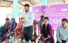 নন্দরানী চা বাগানে তথ্য আপার উঠান বৈঠক