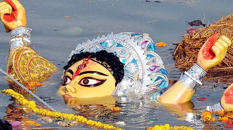 সনাতন ধর্মাবলম্বীদের ৫ দিনব্যাপী সর্ববৃহৎ ধর্মীয় উৎসব বাসন্তী পূজা’ শেষ হয়েছে