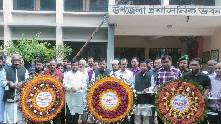 বড়লেখায় বন্ধবন্ধুর জন্মদিন পালন