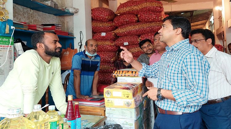 শ্রীমঙ্গলে উপজেলা প্রশাসন কর্তৃক বাজার মনিটরিং অব্যাহত