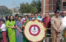 বন্যাঢ্য আয়োজনের মধ্য দিয়ে মৌলভীবাজারে ঐতিহাসিক ৭ই মার্চ পালিত