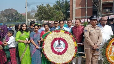বন্যাঢ্য আয়োজনের মধ্য দিয়ে মৌলভীবাজারে ঐতিহাসিক ৭ই মার্চ পালিত