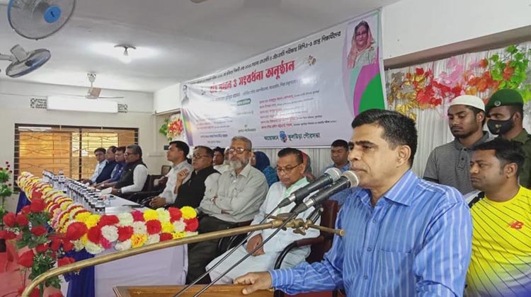 কুলাউড়া পৌরসভার বৃত্তিপ্রাপ্তদের সংবর্ধনা