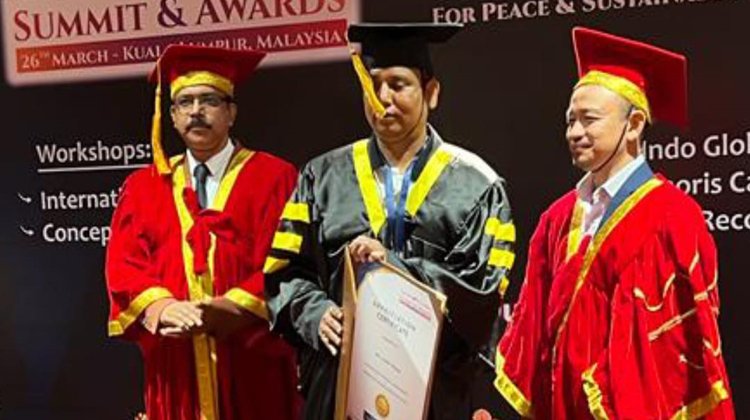 সমাজসেবায় মালয়েশিয়াতে জোড়া সম্মান পেলেন প্রখ্যাত সমাজসেবী লুৎফল হক