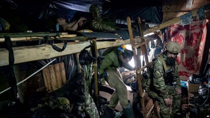 বাখমুতের পূর্ব অংশে রাশিয়া, পশ্চিমে ইউক্রেনের নিয়ন্ত্রণ